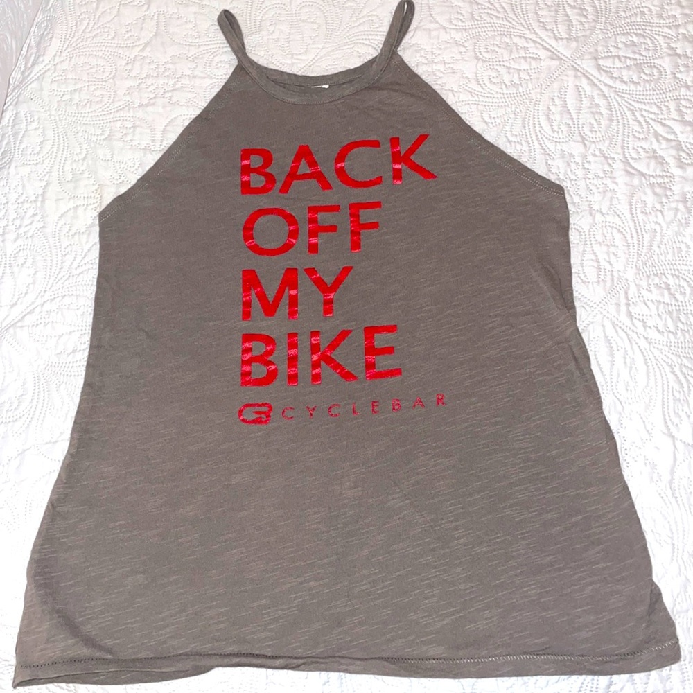 Cyclebar Back Off My Bike Tank M